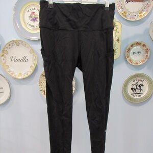 Lululemon Women's Black Workout Capri Leggings